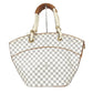 LOUIS VUITTON N48056 ダミエアズール ポンプロンGM カバン 肩掛け トートバッグ ロープハンドル ショルダーバッグ ダミエアズールキャンバス レディース ホワイト