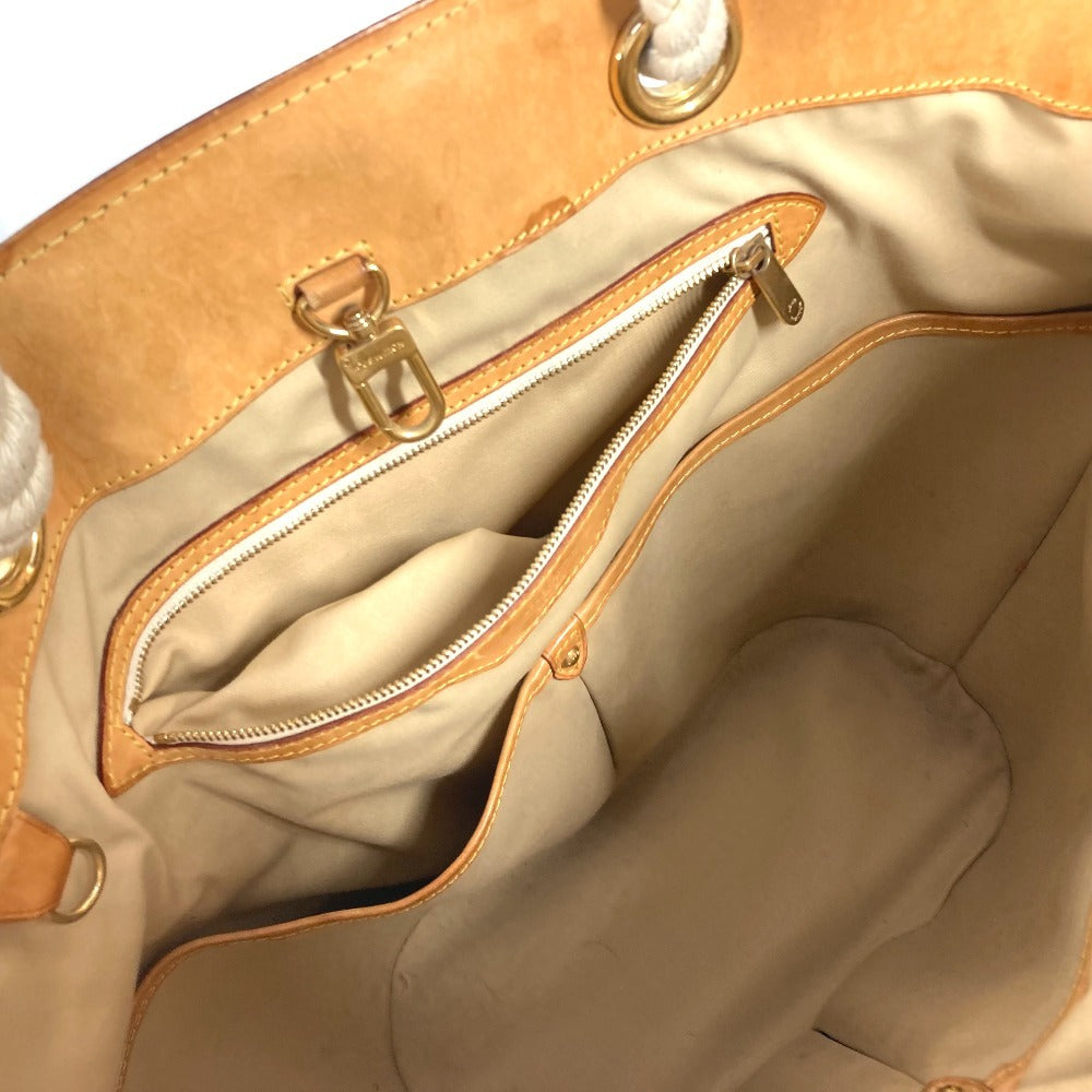 LOUIS VUITTON N48056 ダミエアズール ポンプロンGM カバン 肩掛け トートバッグ ロープハンドル ショルダーバッグ ダミエアズールキャンバス レディース ホワイト