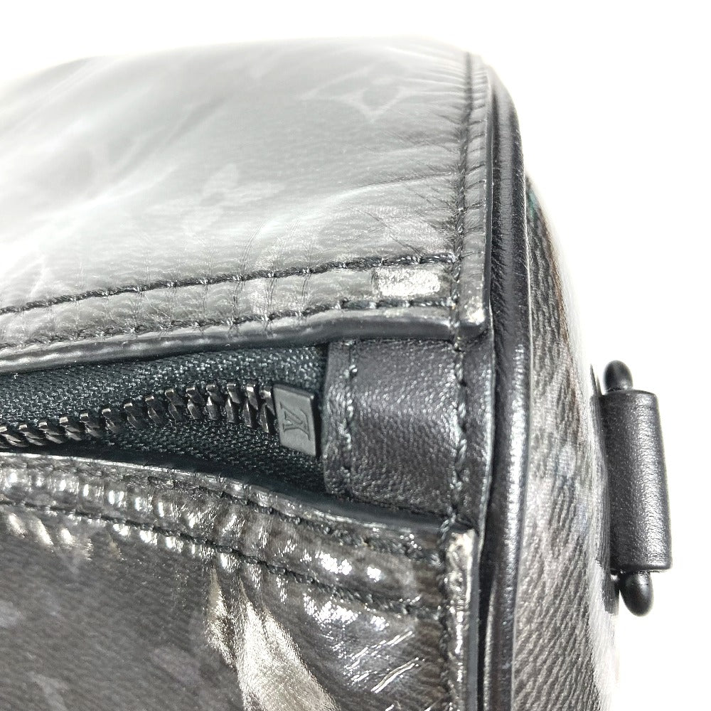 LOUIS VUITTON M43901 モノグラム エクリプス グレーズ 伊勢丹限定 キーポル・バンドリエール 50 2WAYバッグ カバン 旅行バッグ ショルダーバッグ トラベルバッグ ボストンバッグ キャンバス ユニセックス ブラック