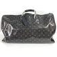 LOUIS VUITTON M43901 モノグラム エクリプス グレーズ 伊勢丹限定 キーポル・バンドリエール 50 2WAYバッグ カバン 旅行バッグ ショルダーバッグ トラベルバッグ ボストンバッグ キャンバス ユニセックス ブラック