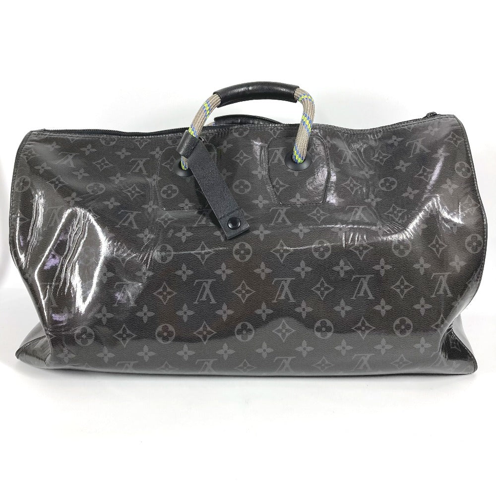 LOUIS VUITTON M43901 モノグラム エクリプス グレーズ 伊勢丹限定 キーポル・バンドリエール 50 2WAYバッグ カバン 旅行バッグ ショルダーバッグ トラベルバッグ ボストンバッグ キャンバス ユニセックス ブラック