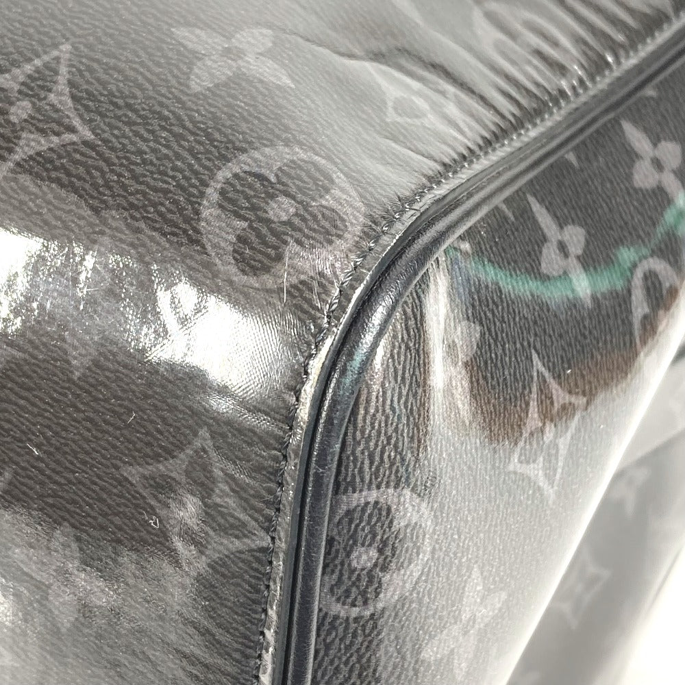 LOUIS VUITTON M43901 モノグラム エクリプス グレーズ 伊勢丹限定 キーポル・バンドリエール 50 2WAYバッグ カバン 旅行バッグ ショルダーバッグ トラベルバッグ ボストンバッグ キャンバス ユニセックス ブラック