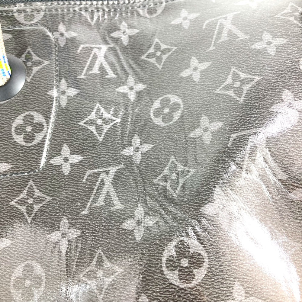 LOUIS VUITTON M43901 モノグラム エクリプス グレーズ 伊勢丹限定 キーポル・バンドリエール 50 2WAYバッグ カバン 旅行バッグ ショルダーバッグ トラベルバッグ ボストンバッグ キャンバス ユニセックス ブラック