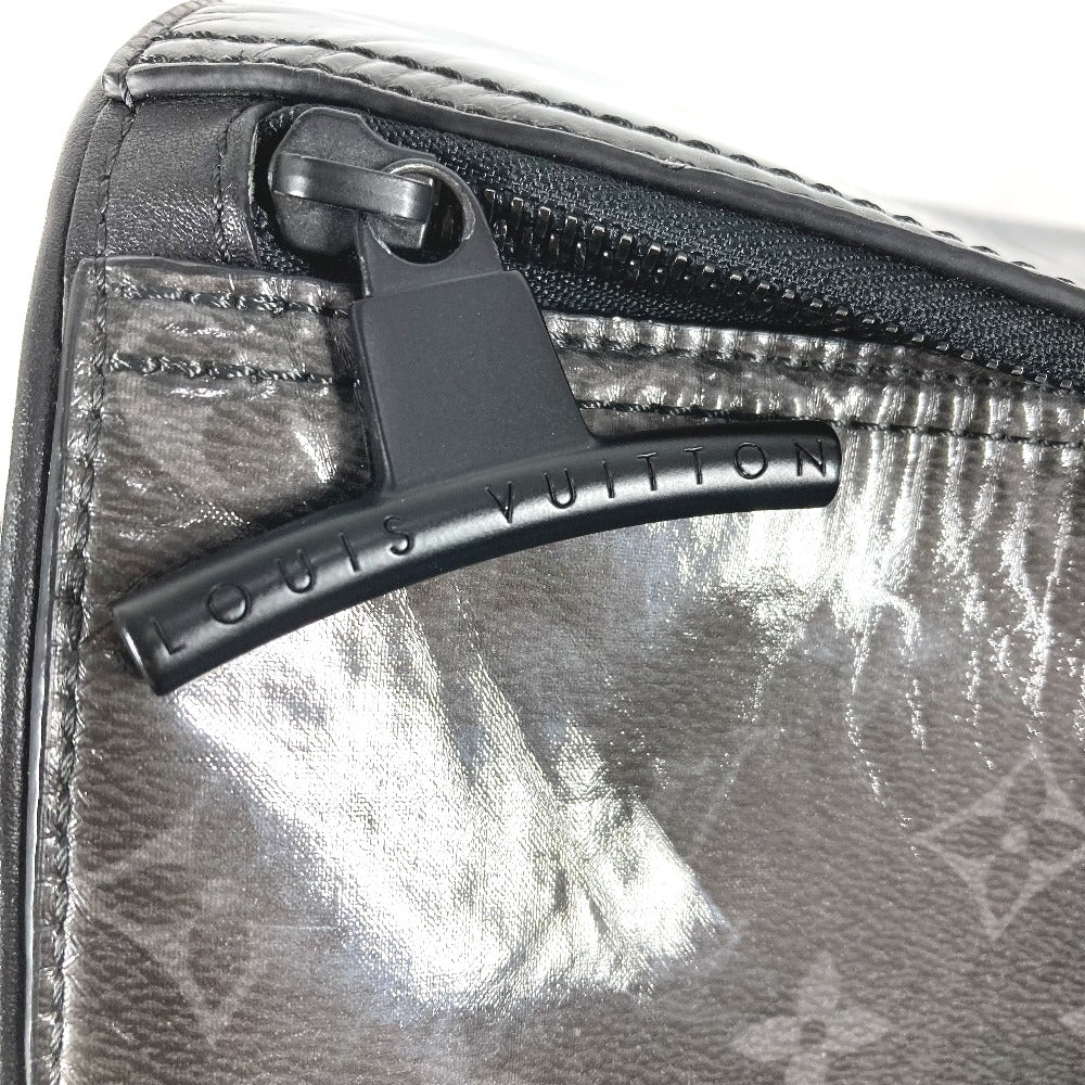 LOUIS VUITTON M43901 モノグラム エクリプス グレーズ 伊勢丹限定 キーポル・バンドリエール 50 2WAYバッグ カバン 旅行バッグ ショルダーバッグ トラベルバッグ ボストンバッグ キャンバス ユニセックス ブラック