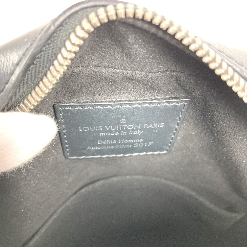 LOUIS VUITTON M53431 Epi Supreme Collaboration Danube Bag, Crossbody Pochette Shoulder Bag, Epi Leather, Unisex, Black