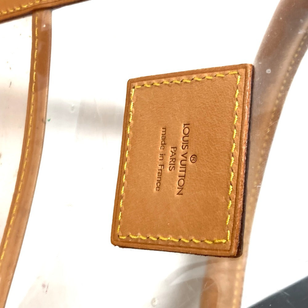 LOUIS VUITTON M99027 2WAYバッグ SEVEN DESIGNERS アイザック ミズラヒ カバン ショルダーバッグ 肩掛け 限定 トートバッグ ビニール/レザー ユニセックス クリア