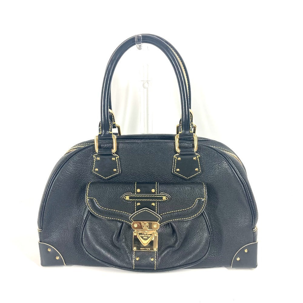 LOUIS VUITTON M91892 Suhali Superb Boston Bag, Shoulder Bag, Handbag, Suhali Leather, Women's, Noir Black
