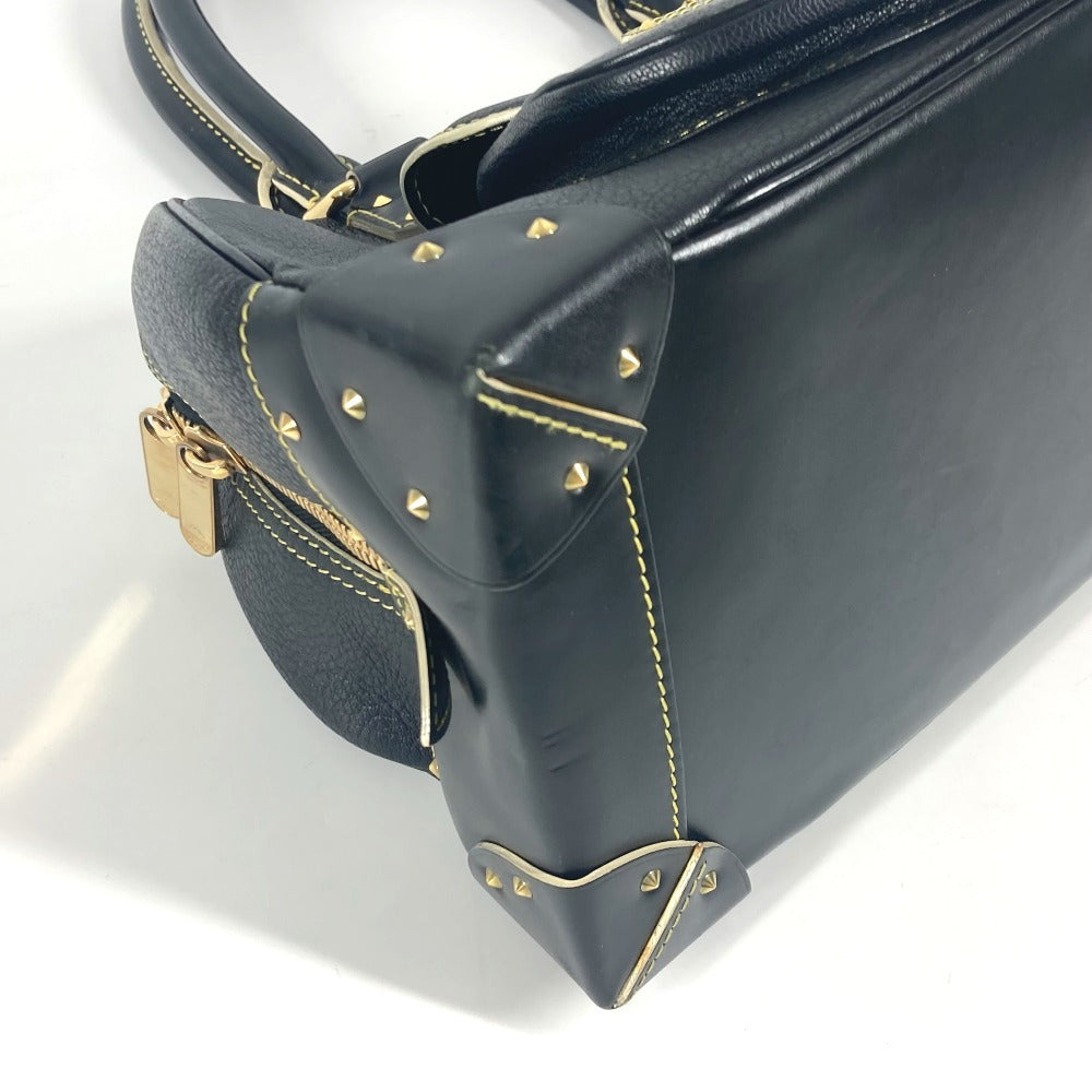 LOUIS VUITTON M91892 Suhali Superb Boston Bag, Shoulder Bag, Handbag, Suhali Leather, Women's, Noir Black