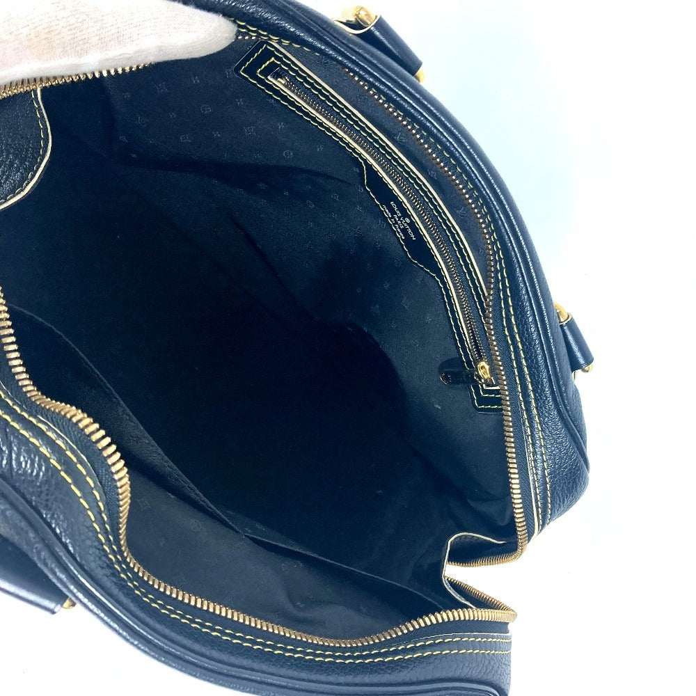LOUIS VUITTON M91892 Suhali Superb Boston Bag, Shoulder Bag, Handbag, Suhali Leather, Women's, Noir Black