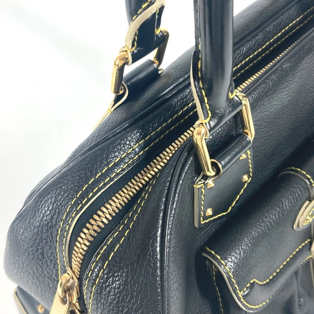 LOUIS VUITTON M91892 Suhali Superb Boston Bag, Shoulder Bag, Handbag, Suhali Leather, Women's, Noir Black