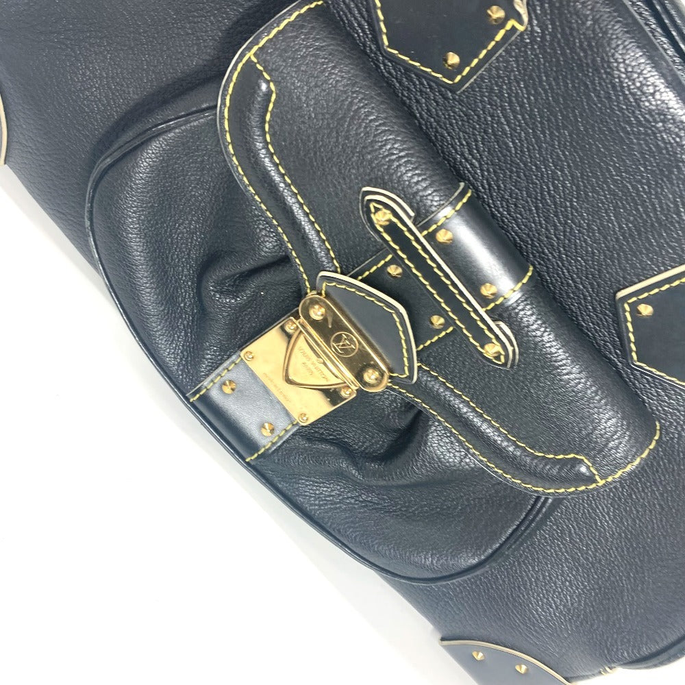 LOUIS VUITTON M91892 Suhali Superb Boston Bag, Shoulder Bag, Handbag, Suhali Leather, Women's, Noir Black