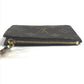 LOUIS VUITTON M81880 Monogram Card Case Porte Carte Romy Wallet with Coin Purse, Card Case, Coin Case, Monogram Canvas, Unisex, Brown