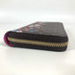 LOUIS VUITTON M14162 Japan-exclusive LV x TM Zippy Wallet Monogram Takashi Murakami Round Zip Long Wallet Monogram Canvas Unisex Brown