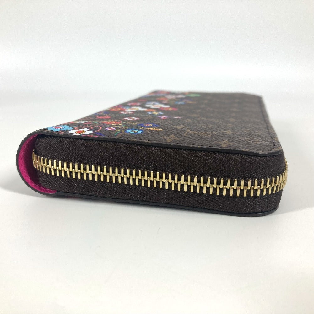 LOUIS VUITTON M14162 Japan-exclusive LV x TM Zippy Wallet Monogram Takashi Murakami Round Zip Long Wallet Monogram Canvas Unisex Brown