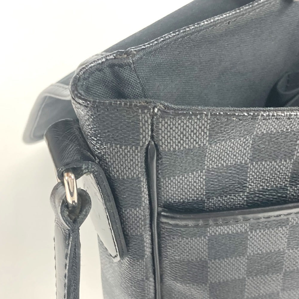 LOUIS VUITTON N58029 ダミエグラフィット ダニエル MM カバン フラップ 斜め掛け メッセンジャーバッグ ショルダーバッグ ダミエグラフィットキャンバス ユニセックス ブラック