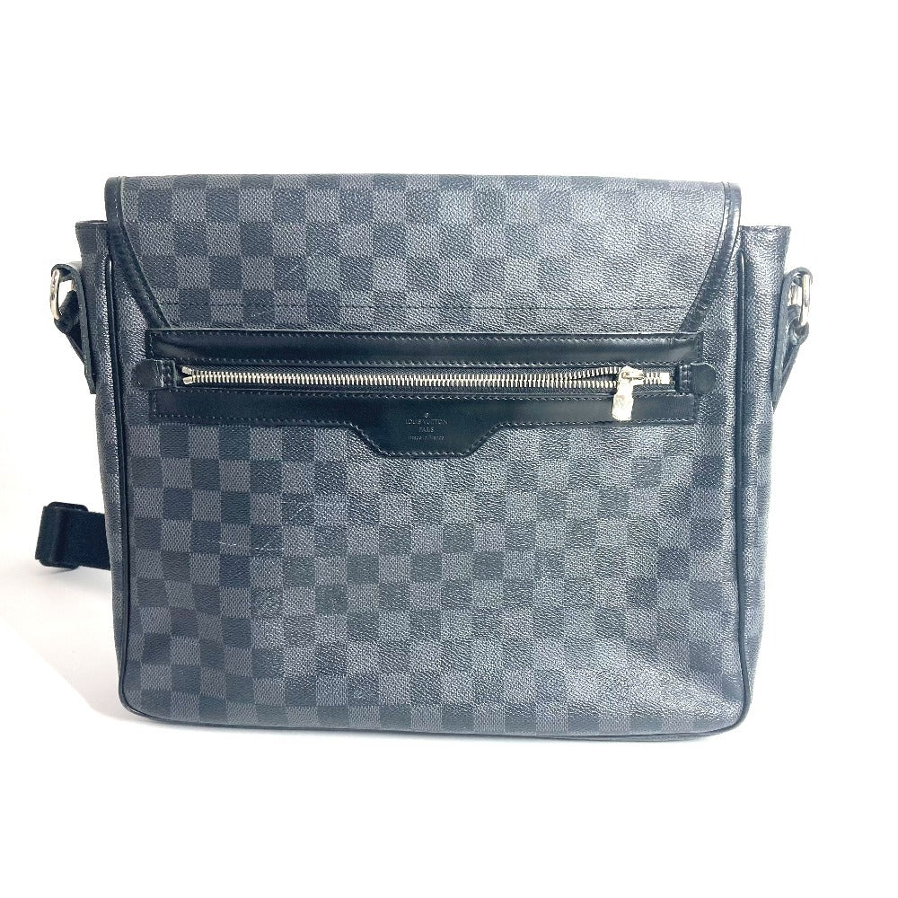 LOUIS VUITTON N58029 ダミエグラフィット ダニエル MM カバン フラップ 斜め掛け メッセンジャーバッグ ショルダーバッグ ダミエグラフィットキャンバス ユニセックス ブラック