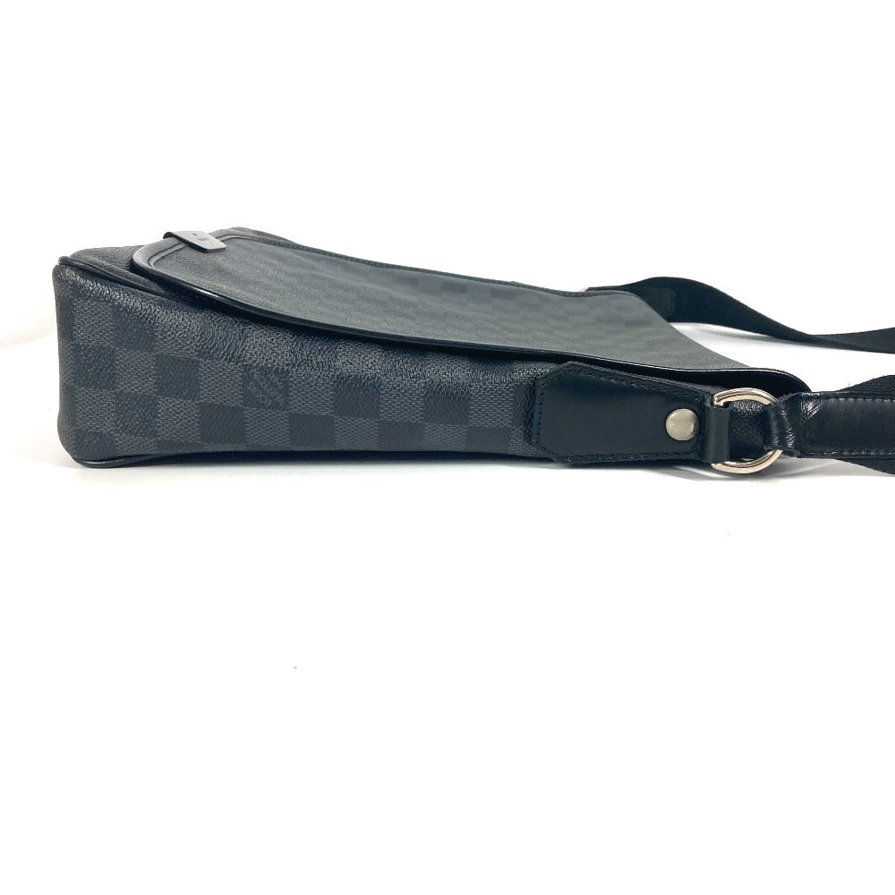 LOUIS VUITTON N58029 ダミエグラフィット ダニエル MM カバン フラップ 斜め掛け メッセンジャーバッグ ショルダーバッグ ダミエグラフィットキャンバス ユニセックス ブラック