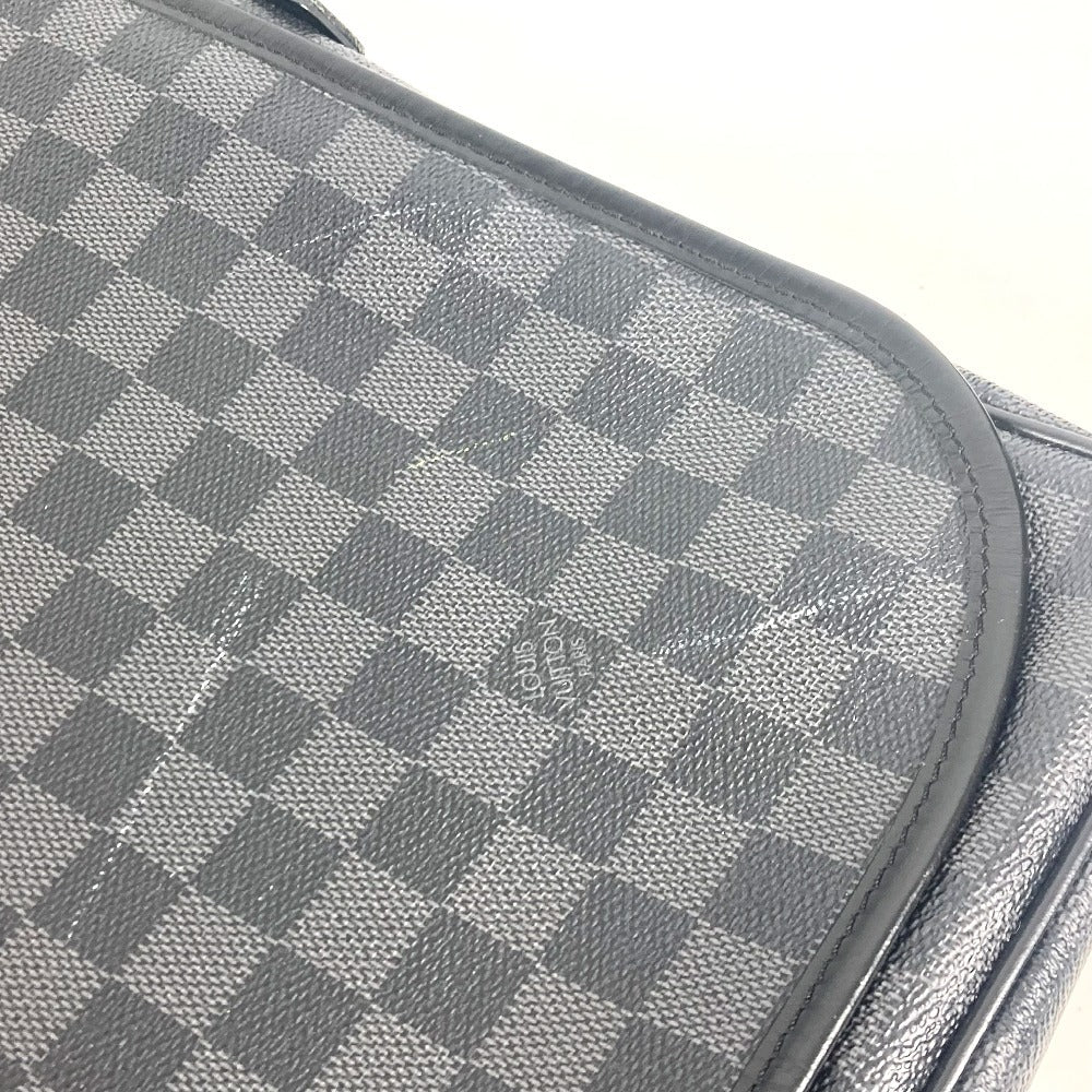 LOUIS VUITTON N58029 ダミエグラフィット ダニエル MM カバン フラップ 斜め掛け メッセンジャーバッグ ショルダーバッグ ダミエグラフィットキャンバス ユニセックス ブラック
