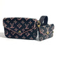 LOUIS VUITTON M81471 フォール・フォー・ユーコレクション モノグラム ミュルティ ポシェット フェリシー カバン 斜め掛け フラップ ショルダーバッグ コーティングキャンバス レディース ブラック