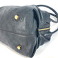 LOUIS VUITTON M93814 Monogram Mahina Galatea PM Shoulder Bag in Monogram Mahina Leather, Noir and Black