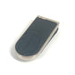 CARTIER Logo Wallet with Money Clip, Stainless Steel, Unisex, Black