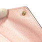 LOUIS VUITTON M62933 Monogram Portefeuille Zoe Compact Trifold Wallet in Monogram Canvas, Women's, Rose Ballerine, Pink