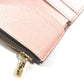 LOUIS VUITTON M62933 Monogram Portefeuille Zoe Compact Trifold Wallet in Monogram Canvas, Women's, Rose Ballerine, Pink