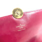LOUIS VUITTON M69578 Monogram Portefeuille Flore Chain Wallet Shoulder Bag Clutch Bag Long Wallet Monogram Canvas Unisex Fuchsia Brown