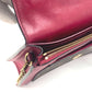 LOUIS VUITTON M69578 Monogram Portefeuille Flore Chain Wallet Shoulder Bag Clutch Bag Long Wallet Monogram Canvas Unisex Fuchsia Brown