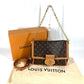 LOUIS VUITTON M47149 Monogram Dauphine Soft GM Bag, Crossbody, Flap Handbag, Chain Bag, 2-Way Bag, Shoulder Bag, Monogram Canvas, Women's, Brown