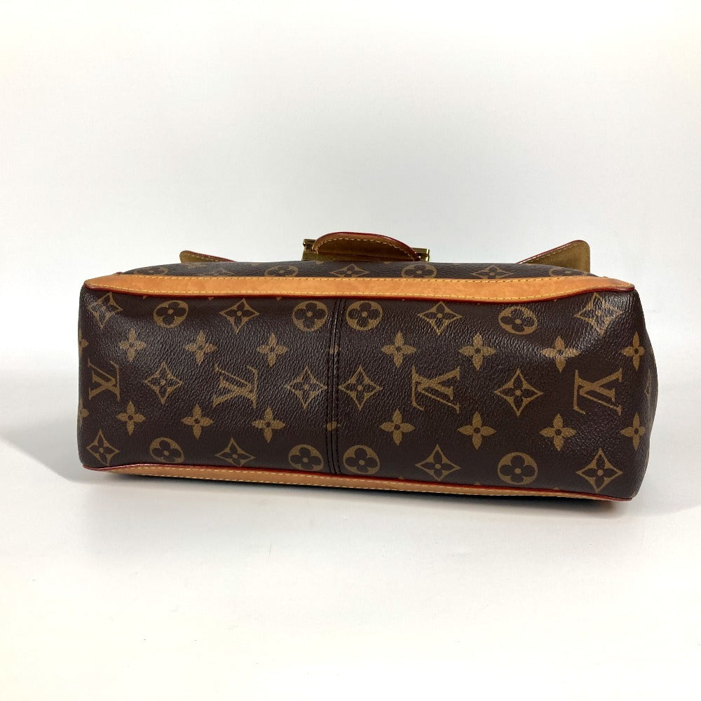 LOUIS VUITTON M47149 Monogram Dauphine Soft GM Bag, Crossbody, Flap Handbag, Chain Bag, 2-Way Bag, Shoulder Bag, Monogram Canvas, Women's, Brown
