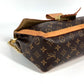LOUIS VUITTON M47149 Monogram Dauphine Soft GM Bag, Crossbody, Flap Handbag, Chain Bag, 2-Way Bag, Shoulder Bag, Monogram Canvas, Women's, Brown