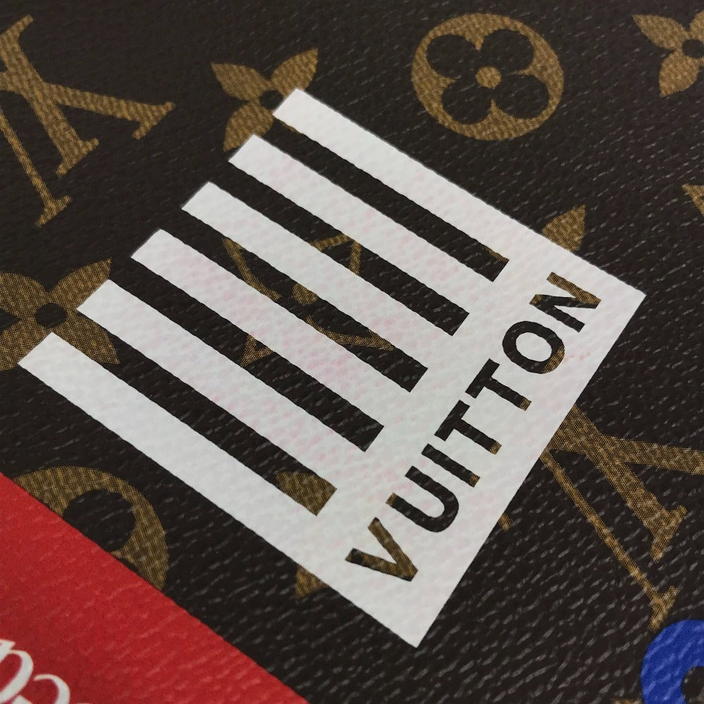 LOUIS VUITTON M44641 Monogram Logo Story Flat Messenger Pochette/Shoulder Bag in Monogram Canvas, Unisex, Brown
