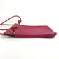 HERMES Two-Tone Sac Aline Mini Crossbody Pochette Shoulder Bag in Pink Leather