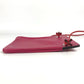 HERMES Two-Tone Sac Aline Mini Crossbody Pochette Shoulder Bag in Pink Leather
