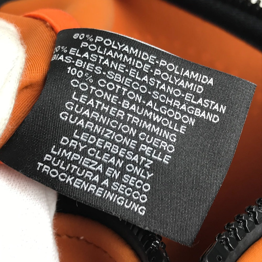 HERMES ネオバンMM クラッチバッグ マルチポーチ メイクポーチ ポーチ ポリアミド ユニセックス オレンジ