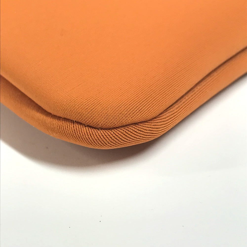 HERMES ネオバンMM クラッチバッグ マルチポーチ メイクポーチ ポーチ ポリアミド ユニセックス オレンジ