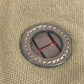 HERMES H800617EKAA Dog Treat Pouch, Leather/Coated Canvas, Unisex, Khaki/Fu Khaki