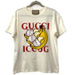 GUCCI 615044 Bananya Character Apparel Short Sleeve Top Cotton T-Shirt Men's White