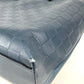 LOUIS VUITTON N41567 ダミエアンフィニ 7DW ショルダーバッグ 肩掛け 2WAYバッグ 斜め掛け トートバッグ ダミエアンフィニレザー ユニセックス コスモス ネイビー