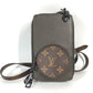 LOUIS VUITTON M30581 タイガ モノグラム フォンボックス ポシェット カバン 斜め掛け ショルダーバッグ タイガレザー ユニセックス ブラウン系