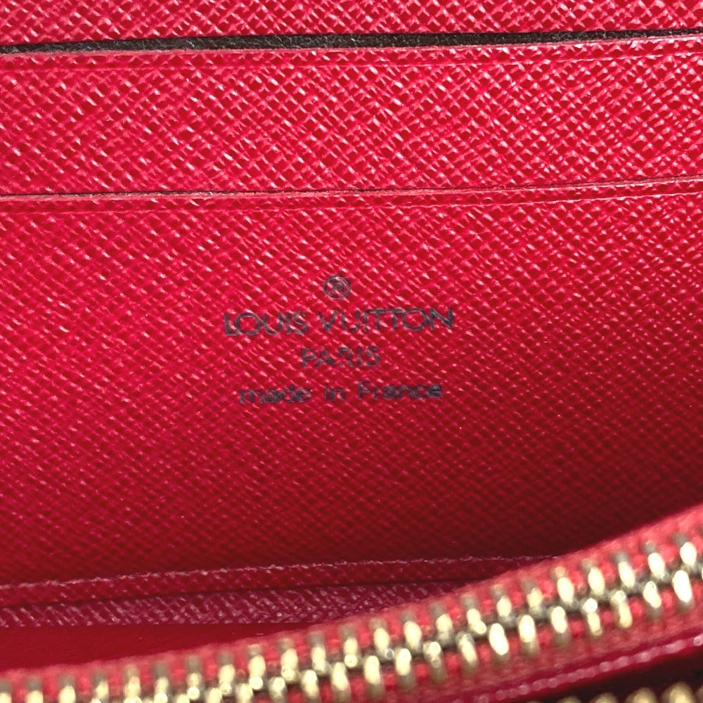 LOUIS VUITTON M95006 Monogram Cherry Porte-Monnaie Zip Long Wallet by Takashi Murakami, Round Zipper, Monogram Cherry Canvas, Women's, Brown