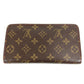 LOUIS VUITTON M95006 Monogram Cherry Porte-Monnaie Zip Long Wallet by Takashi Murakami, Round Zipper, Monogram Cherry Canvas, Women's, Brown