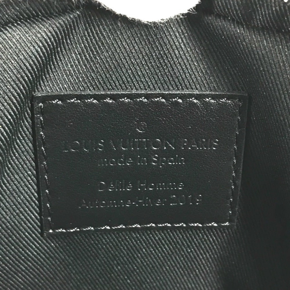 LOUIS VUITTON M30332 タイガ レインボー ダヌーブ・メッセンジャー カバン 斜め掛け ポシェット ショルダーバッグ タイガレザー ユニセックス ブラック