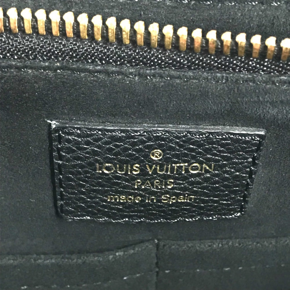 LOUIS VUITTON M43758 Monogram Empreinte Surenne MM Double Chain Shoulder Bag Tote Bag Shoulder Bag Monogram Empreinte Leather Women's Noir Black