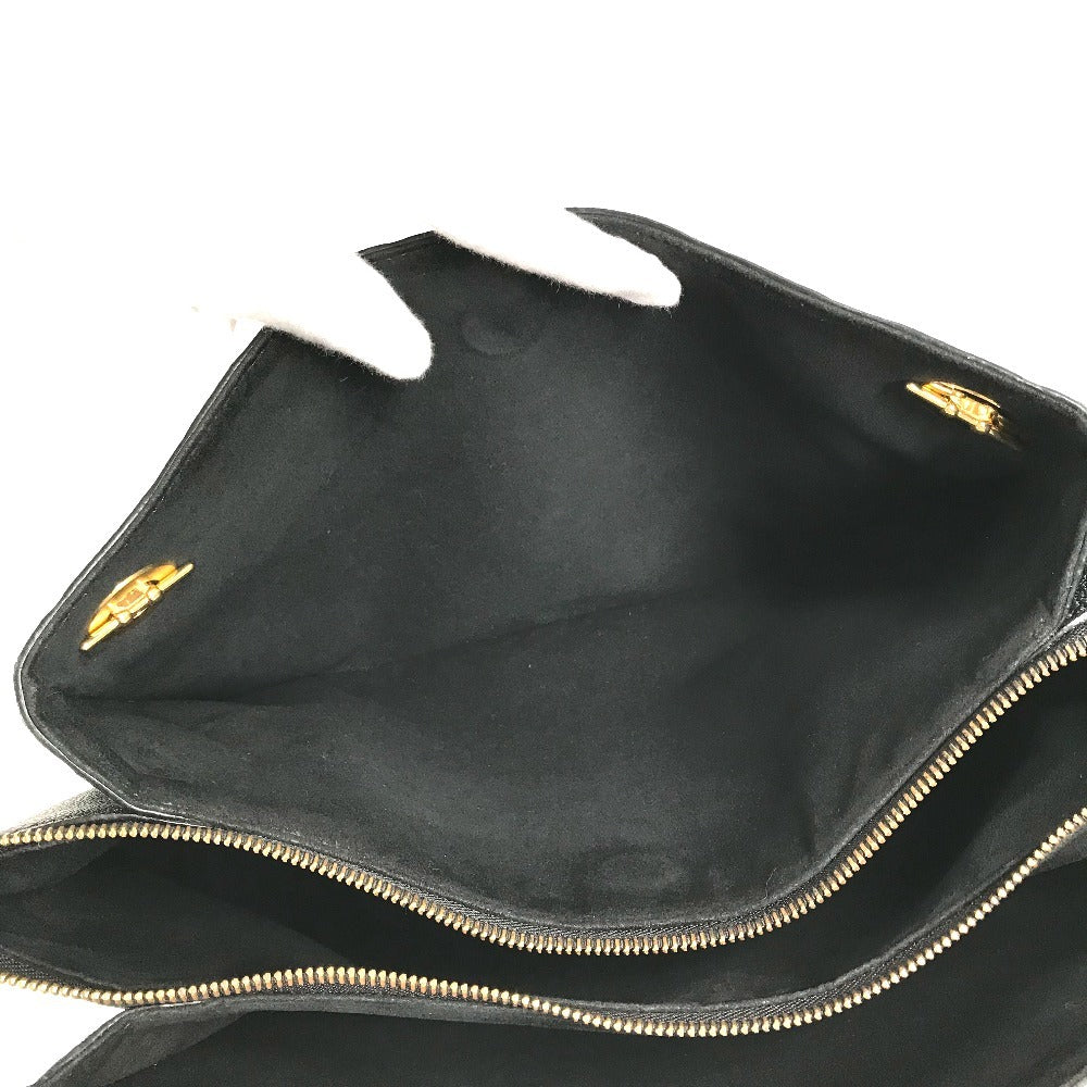 LOUIS VUITTON M43758 Monogram Empreinte Surenne MM Double Chain Shoulder Bag Tote Bag Shoulder Bag Monogram Empreinte Leather Women's Noir Black