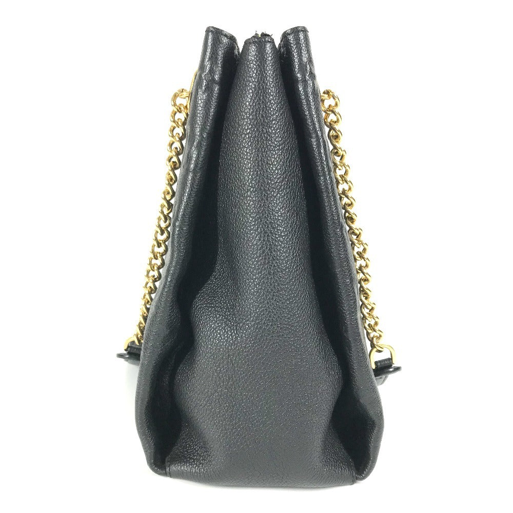LOUIS VUITTON M43758 Monogram Empreinte Surenne MM Double Chain Shoulder Bag Tote Bag Shoulder Bag Monogram Empreinte Leather Women's Noir Black