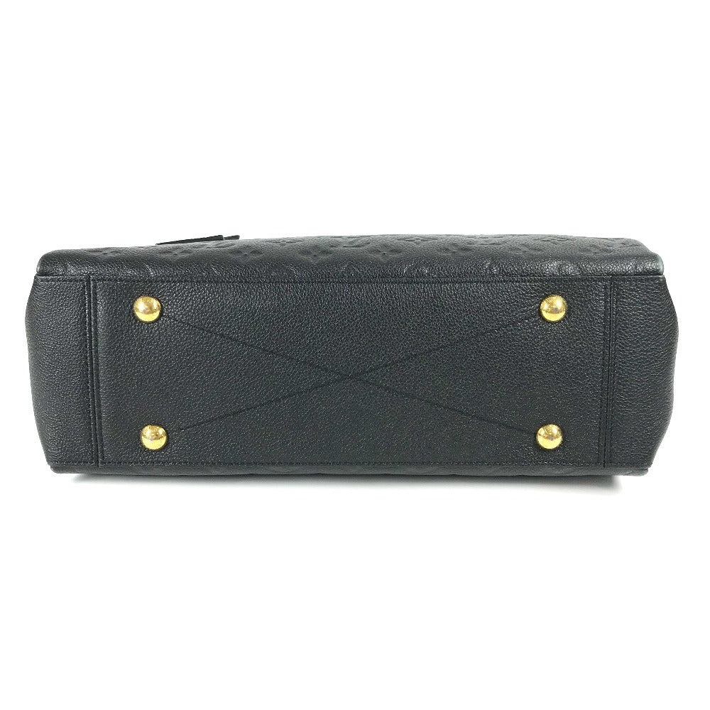 LOUIS VUITTON M43758 Monogram Empreinte Surenne MM Double Chain Shoulder Bag Tote Bag Shoulder Bag Monogram Empreinte Leather Women's Noir Black