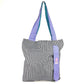 HERMES petit h necktie tote bag, shoulder bag, vertical style, cotton, unisex, multicolor