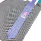 HERMES petit h necktie tote bag, shoulder bag, vertical style, cotton, unisex, multicolor